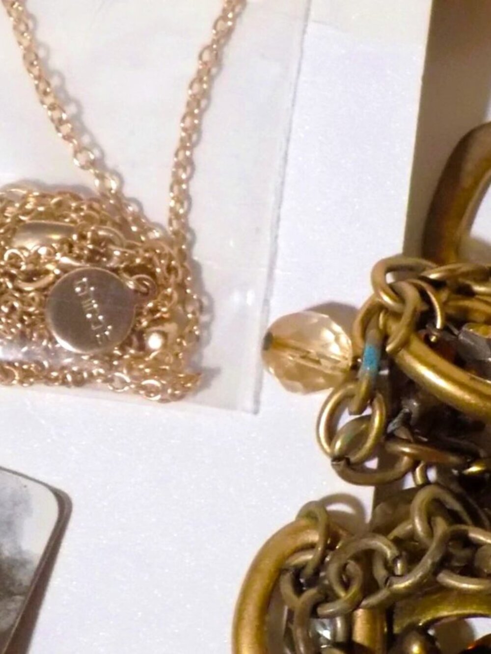 Lot of 7 New & Vintage Chico's Necklaces & Earrings Bundle - Picture 8 of 9
